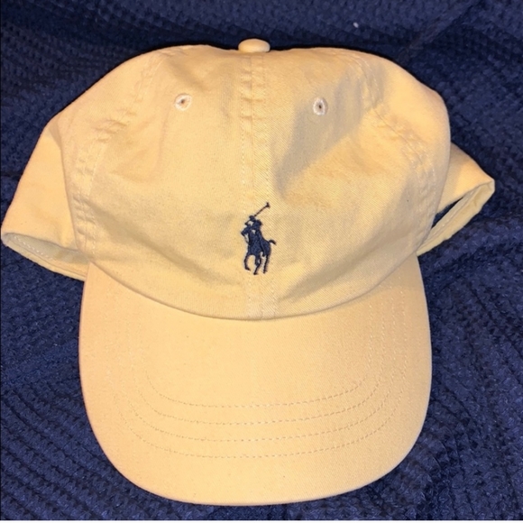 Yellow Polo Hat - Picture 1 of 3